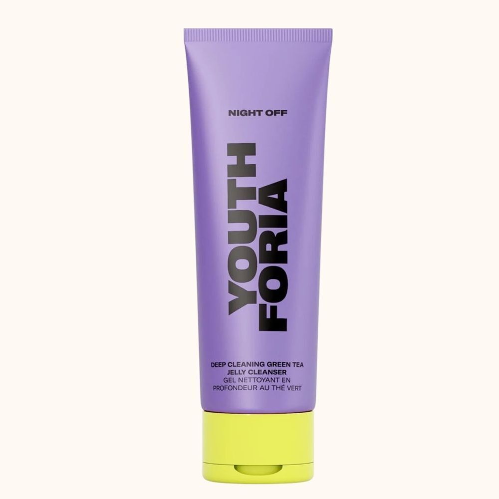 NIB Youth Foria Deep Cleansing Green Tea Jelly Cleanser 3.3 fl oz